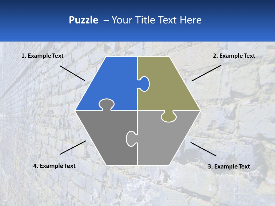 Plaster Wall Corners PowerPoint Template