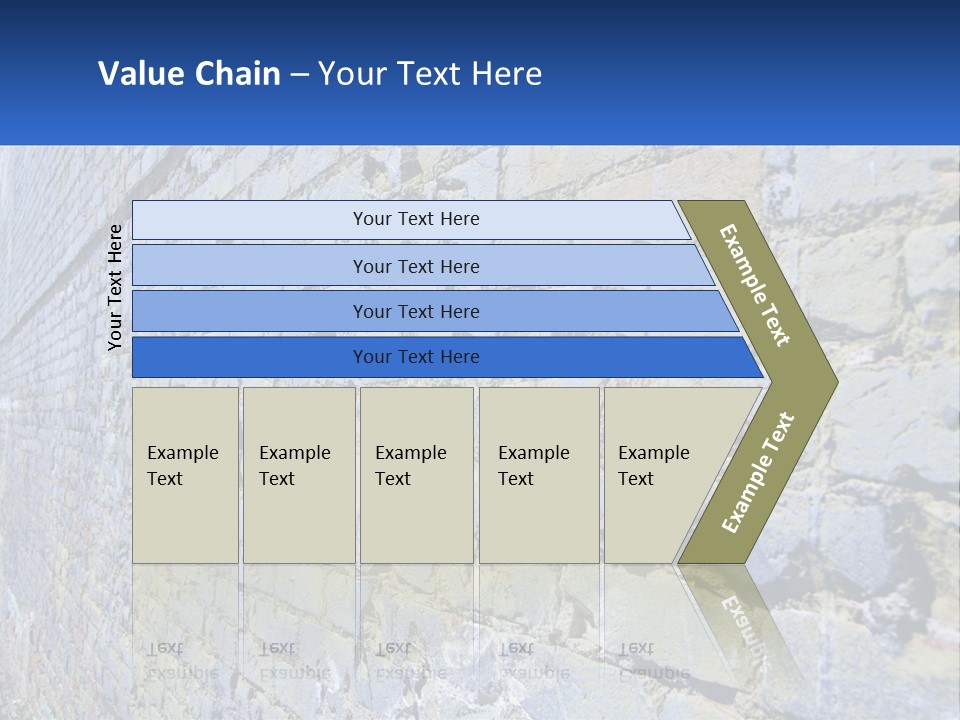 Plaster Wall Corners PowerPoint Template