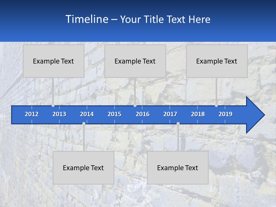 Plaster Wall Corners PowerPoint Template