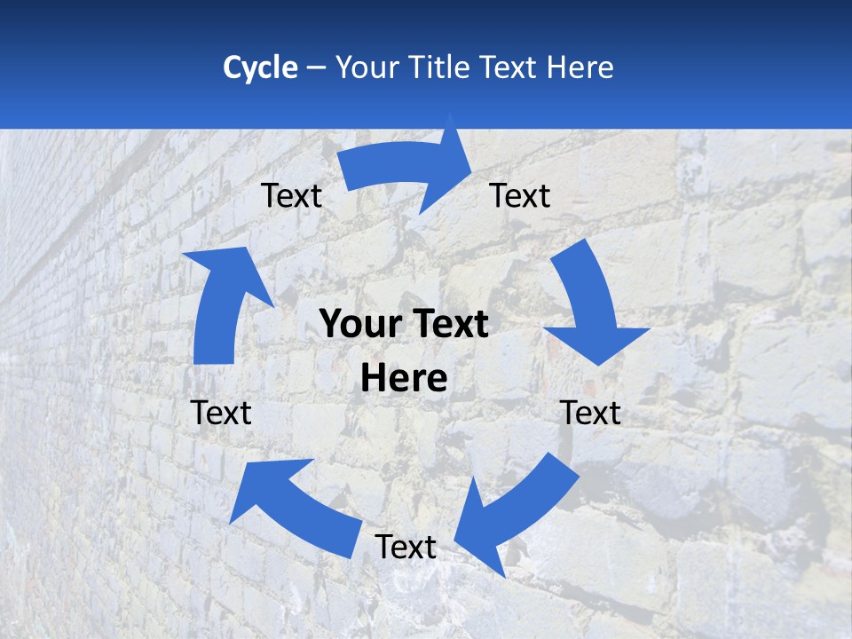 Plaster Wall Corners PowerPoint Template