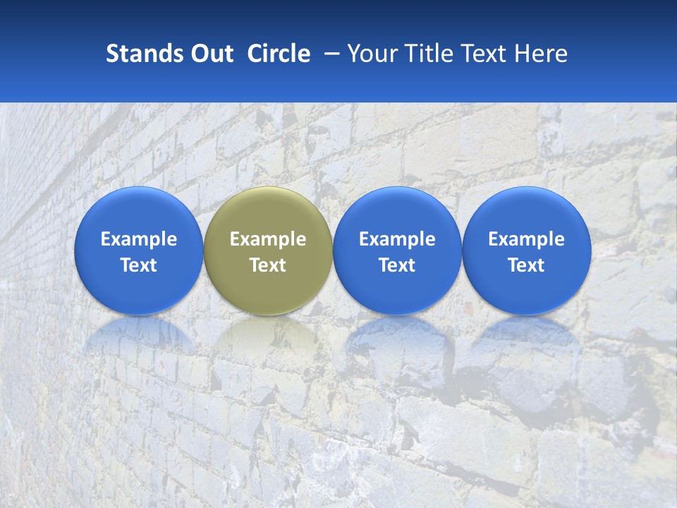 Plaster Wall Corners PowerPoint Template