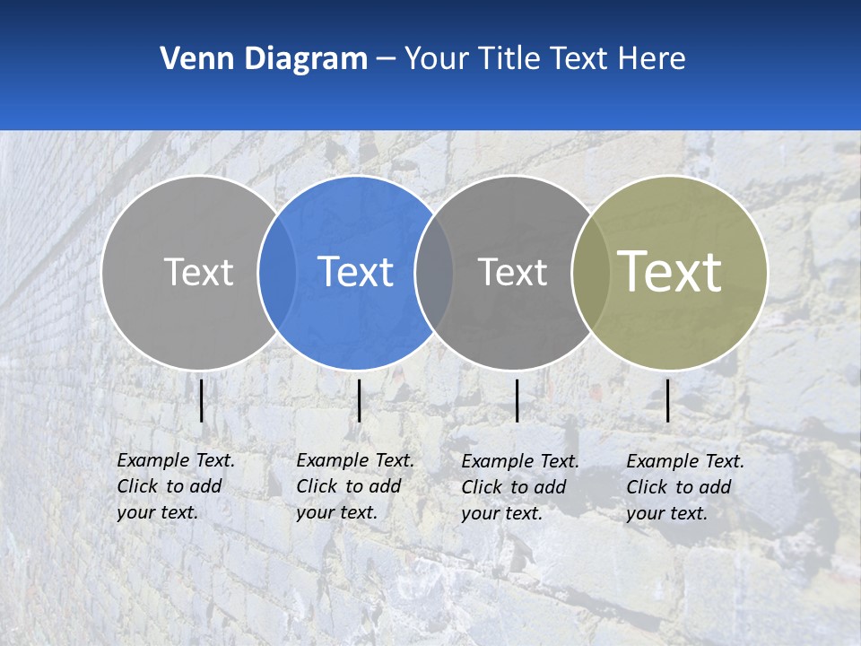 Plaster Wall Corners PowerPoint Template