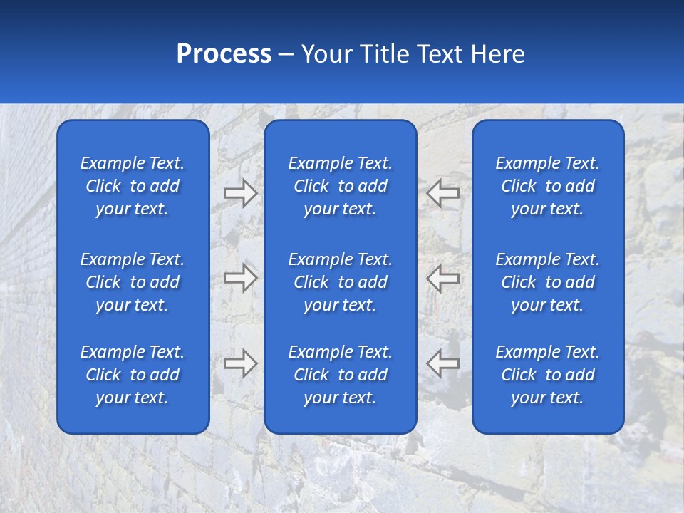 Plaster Wall Corners PowerPoint Template