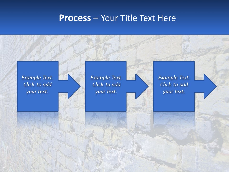 Plaster Wall Corners PowerPoint Template