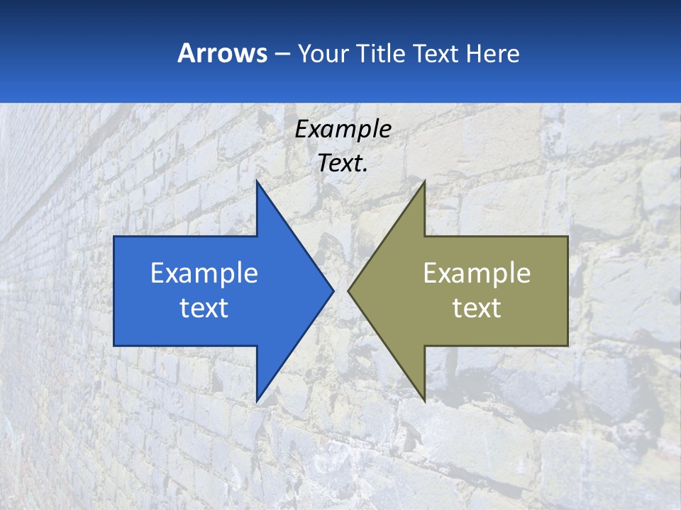 Plaster Wall Corners PowerPoint Template