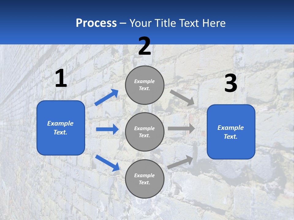 Plaster Wall Corners PowerPoint Template