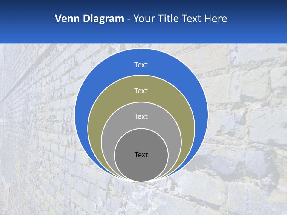 Plaster Wall Corners PowerPoint Template