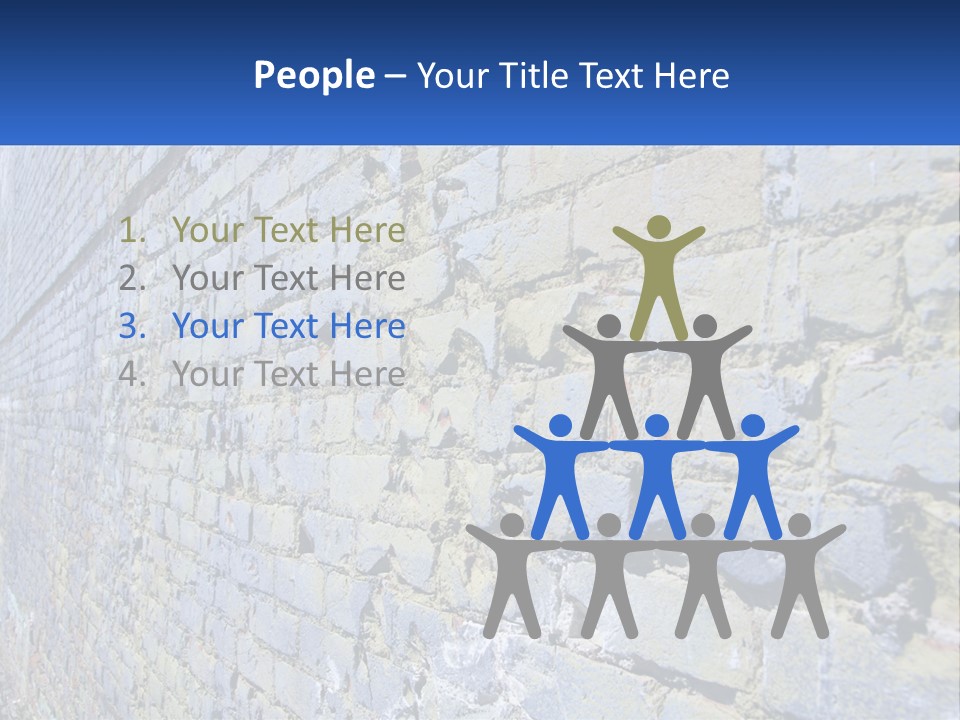 Plaster Wall Corners PowerPoint Template