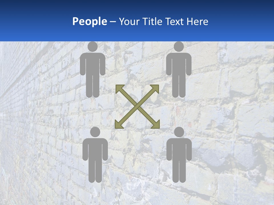 Plaster Wall Corners PowerPoint Template