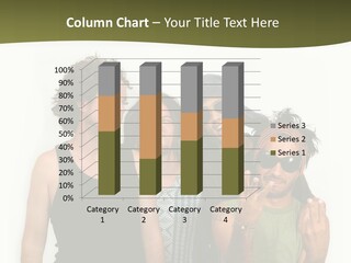 Diverse Smiling Trendy PowerPoint Template