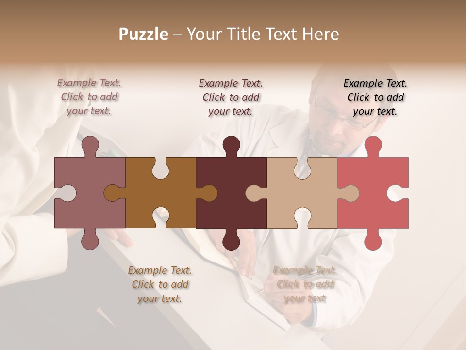 Examine Consultation Pain PowerPoint Template