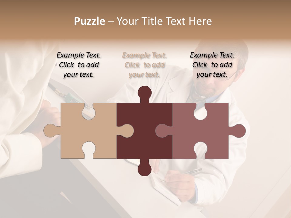 Examine Consultation Pain PowerPoint Template