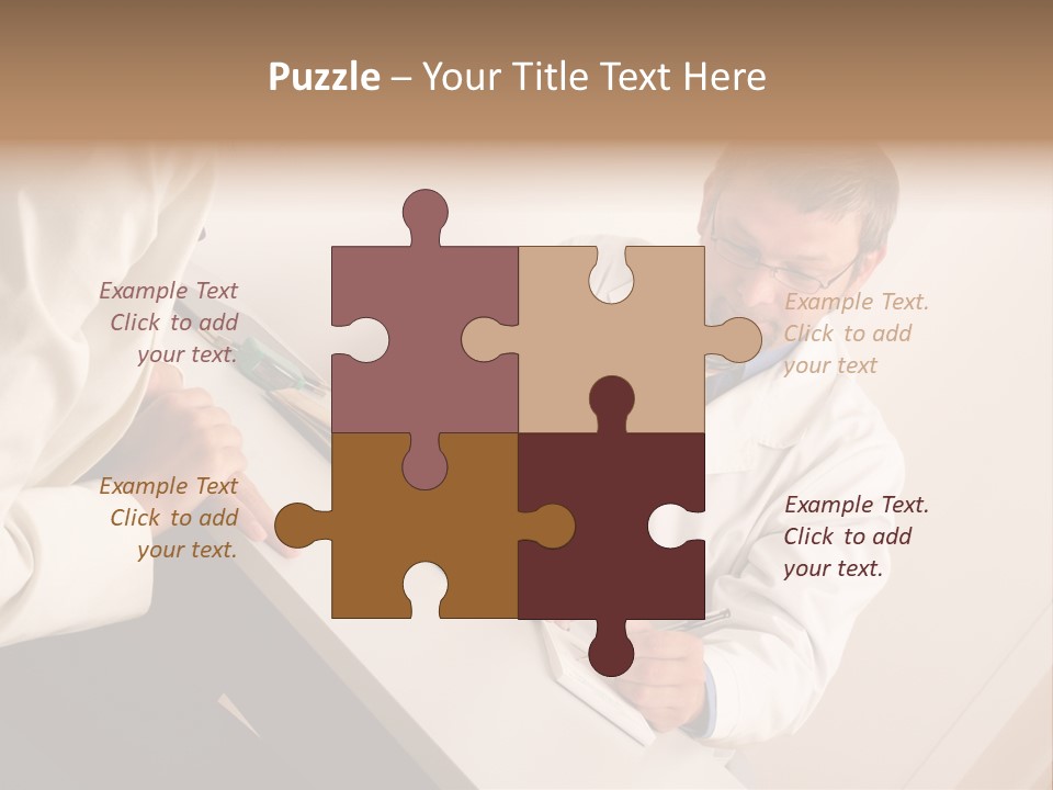 Examine Consultation Pain PowerPoint Template