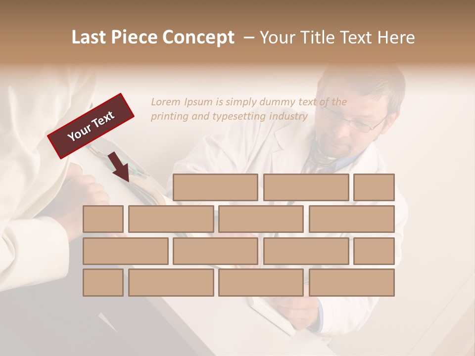 Examine Consultation Pain PowerPoint Template