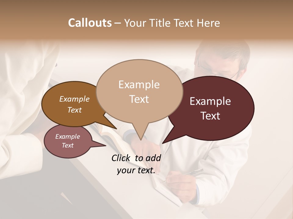 Examine Consultation Pain PowerPoint Template