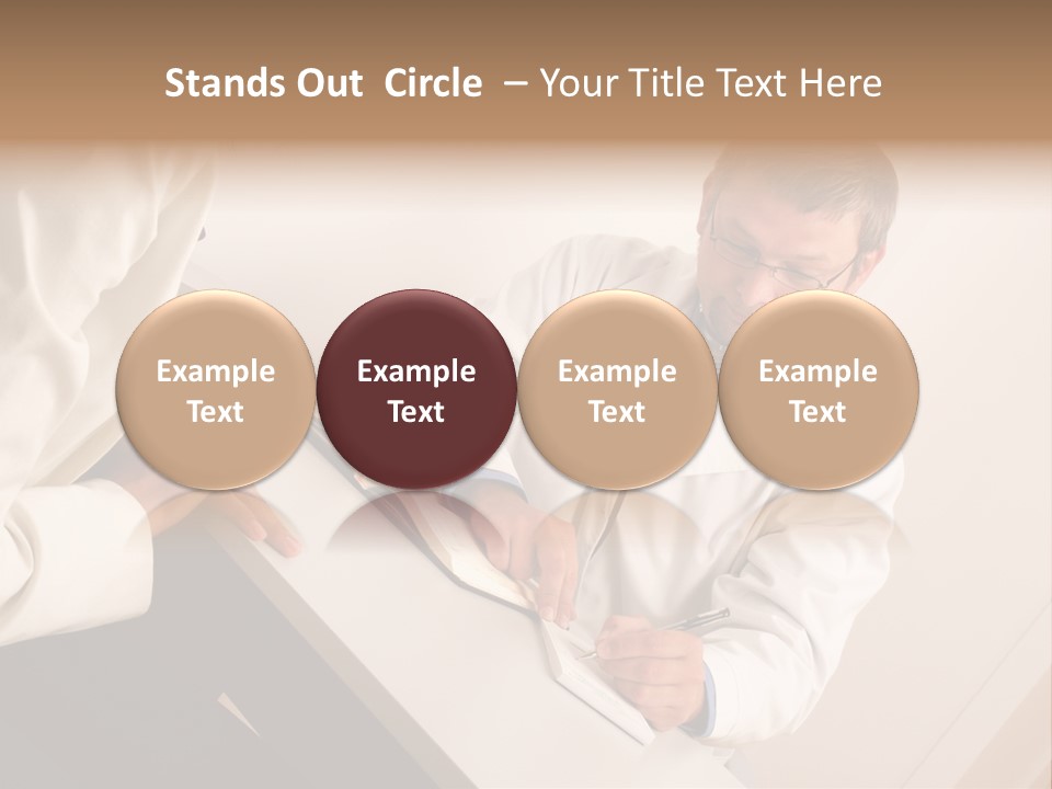 Examine Consultation Pain PowerPoint Template