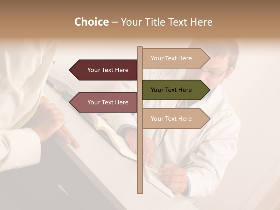 Examine Consultation Pain PowerPoint Template