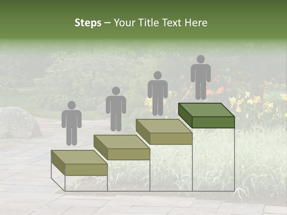 Garden Parkland Grass PowerPoint Template