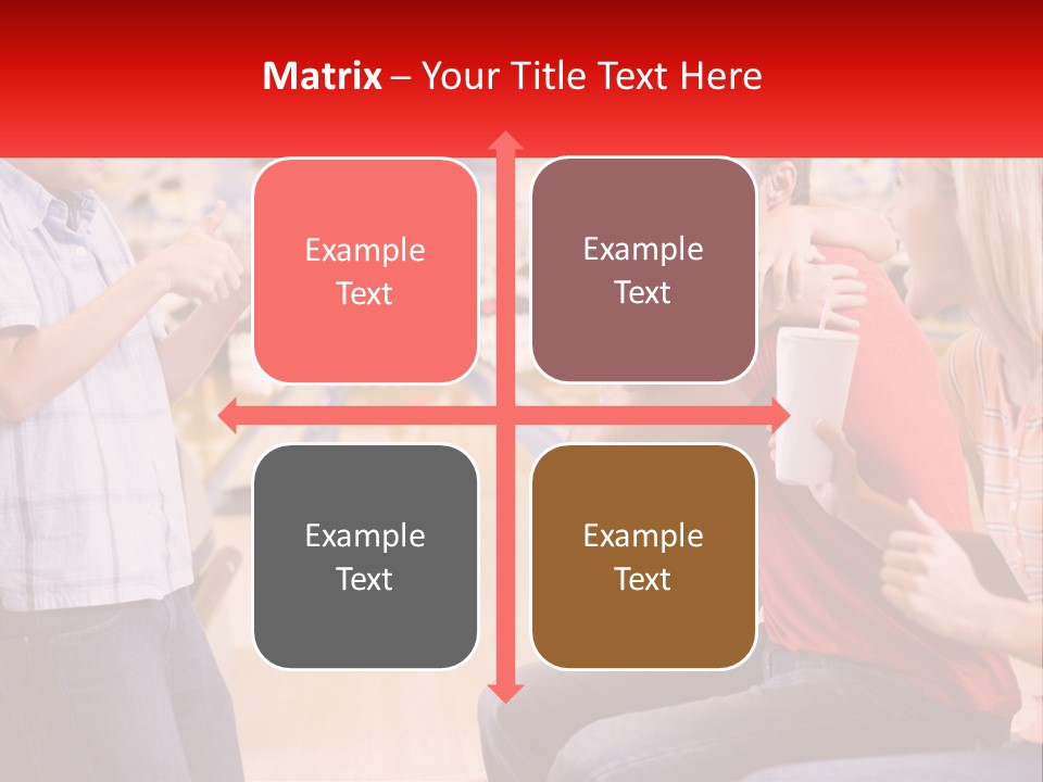 Indoors Excited Forties PowerPoint Template