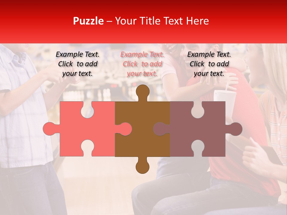 Indoors Excited Forties PowerPoint Template