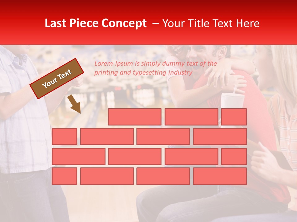 Indoors Excited Forties PowerPoint Template
