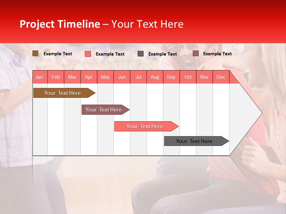Indoors Excited Forties PowerPoint Template