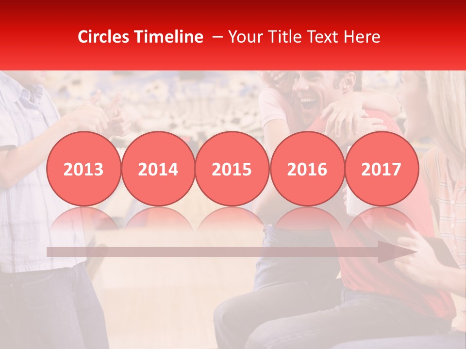 Indoors Excited Forties PowerPoint Template