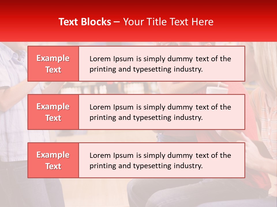 Indoors Excited Forties PowerPoint Template