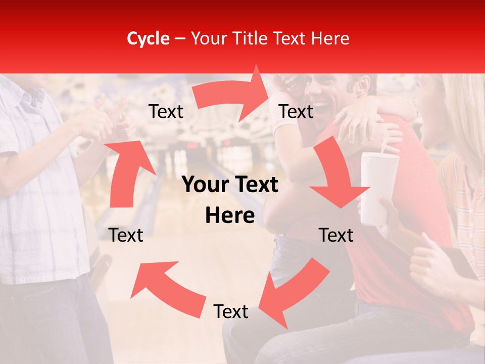 Indoors Excited Forties PowerPoint Template