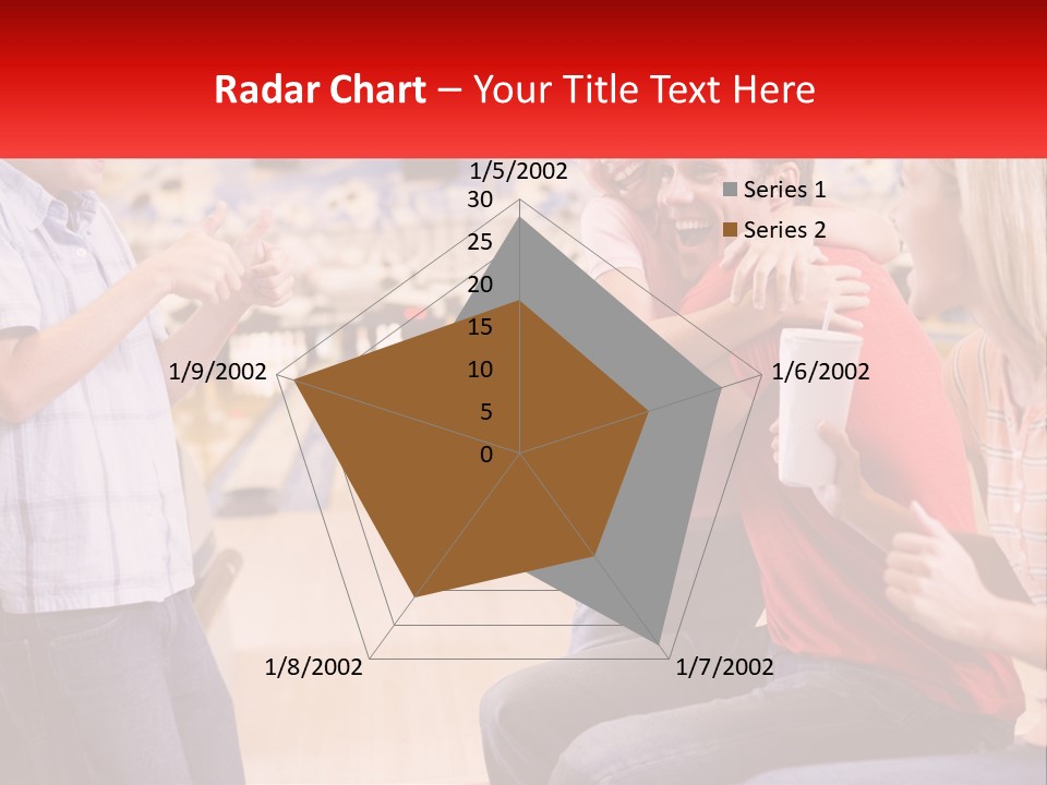 Indoors Excited Forties PowerPoint Template