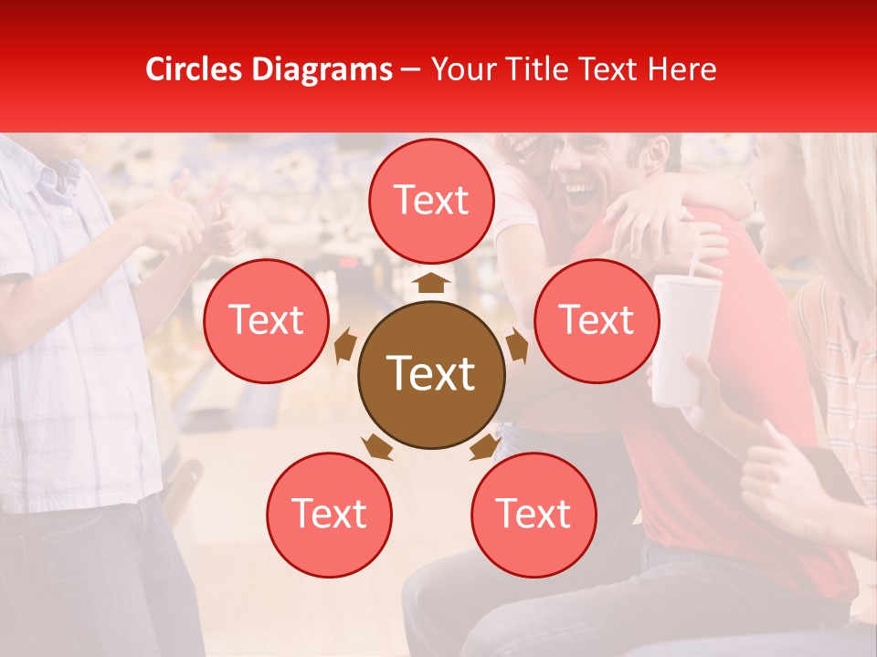 Indoors Excited Forties PowerPoint Template