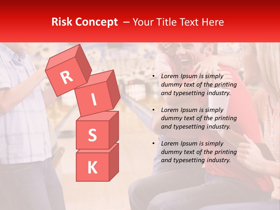 Indoors Excited Forties PowerPoint Template