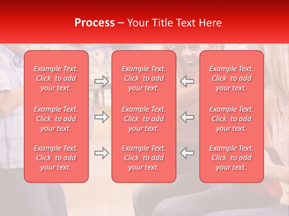 Indoors Excited Forties PowerPoint Template