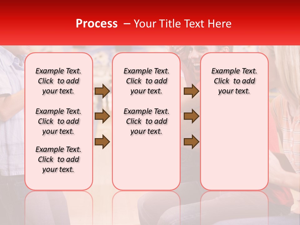 Indoors Excited Forties PowerPoint Template