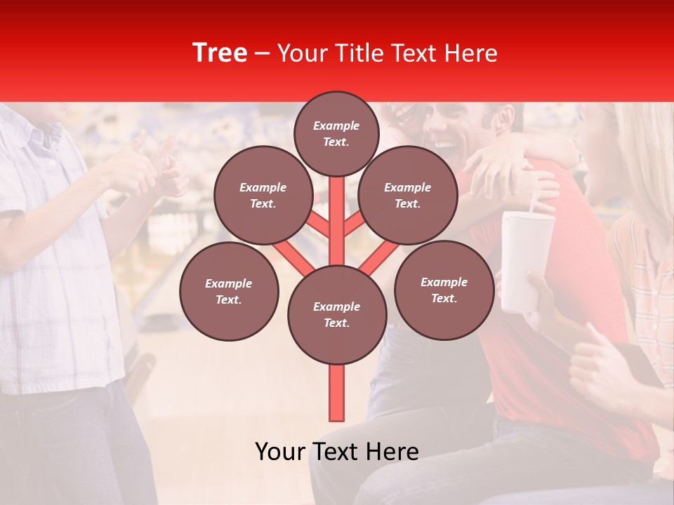 Indoors Excited Forties PowerPoint Template