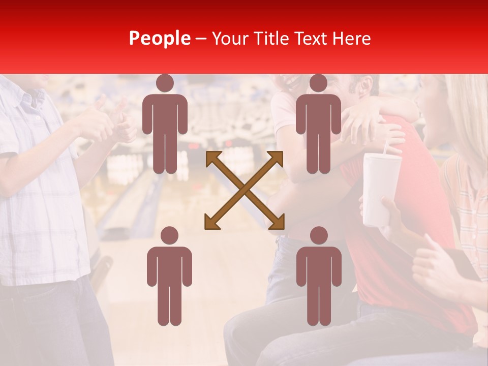 Indoors Excited Forties PowerPoint Template