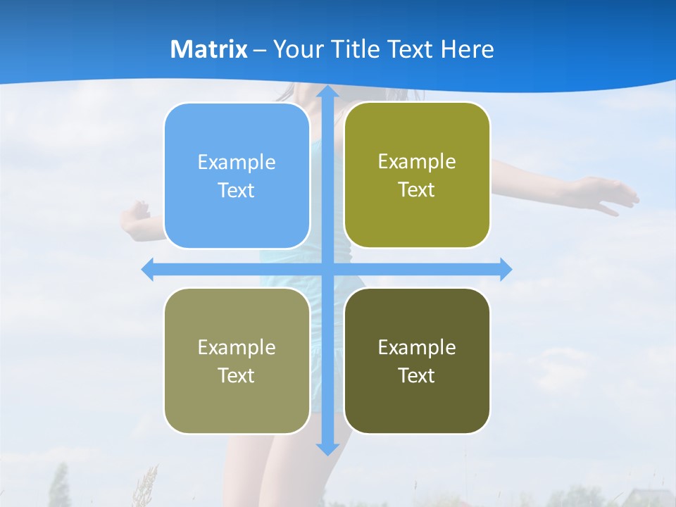 Natural Hair Cloud PowerPoint Template