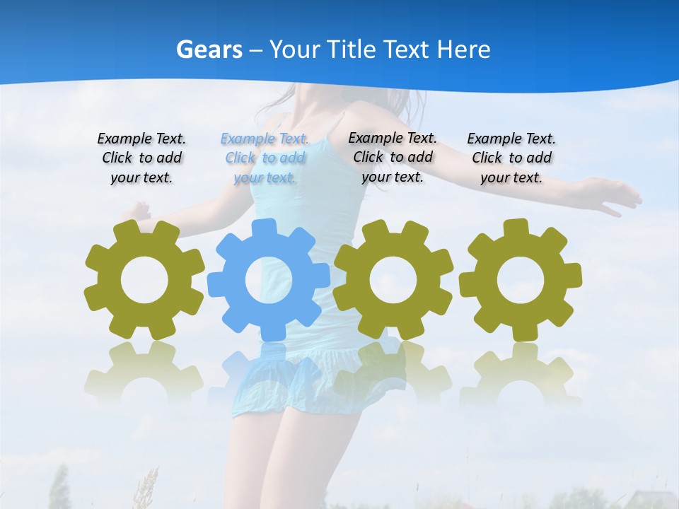 Natural Hair Cloud PowerPoint Template