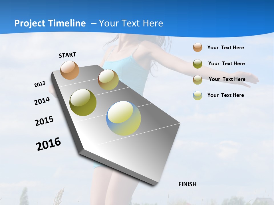 Natural Hair Cloud PowerPoint Template
