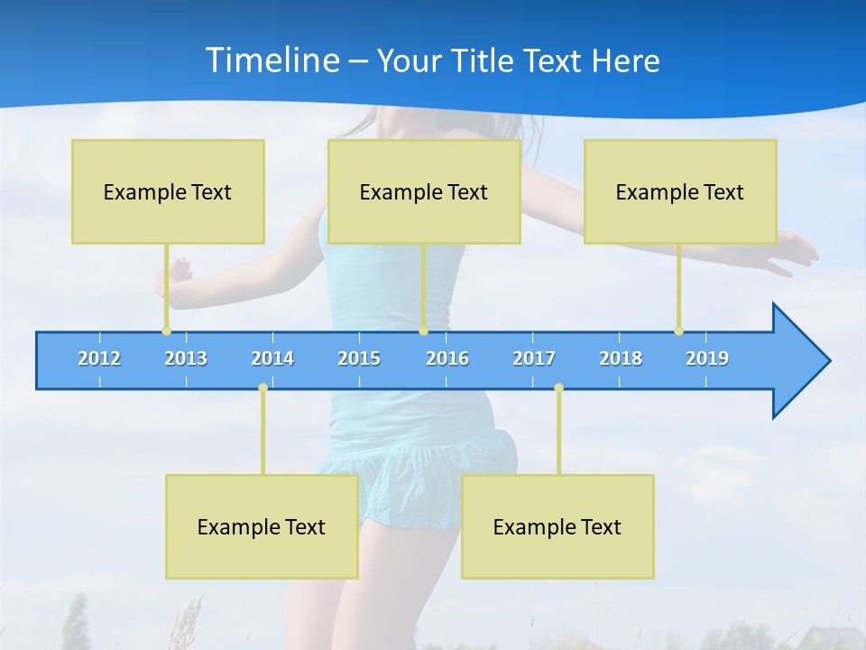 Natural Hair Cloud PowerPoint Template