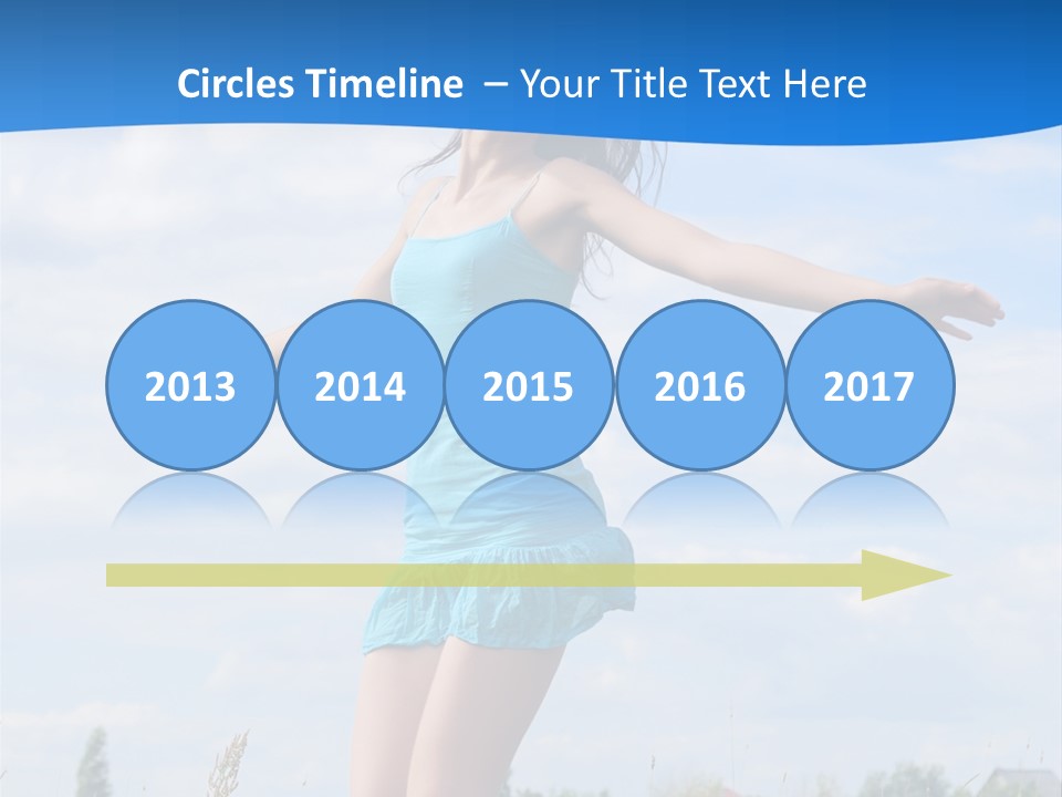 Natural Hair Cloud PowerPoint Template