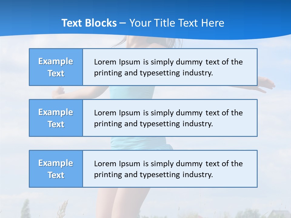 Natural Hair Cloud PowerPoint Template