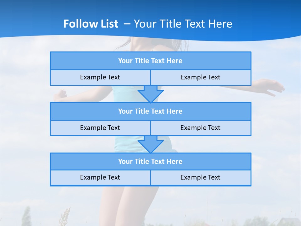 Natural Hair Cloud PowerPoint Template