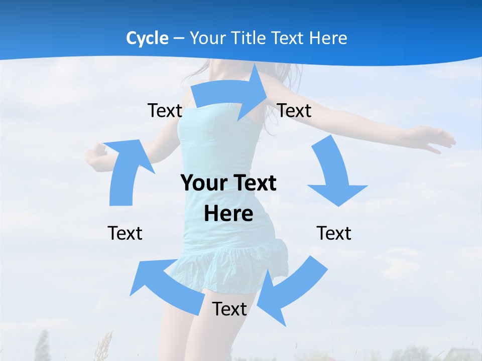 Natural Hair Cloud PowerPoint Template