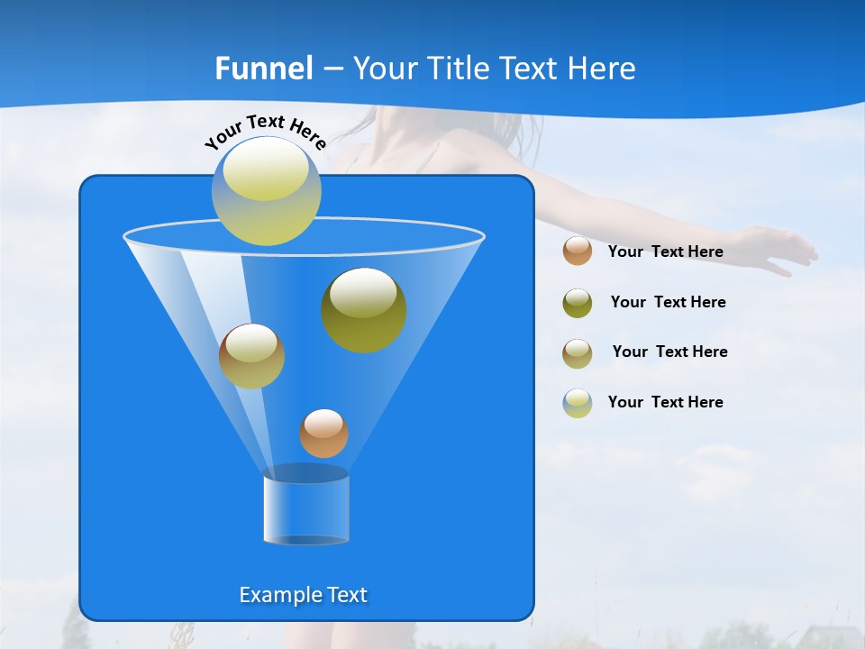 Natural Hair Cloud PowerPoint Template