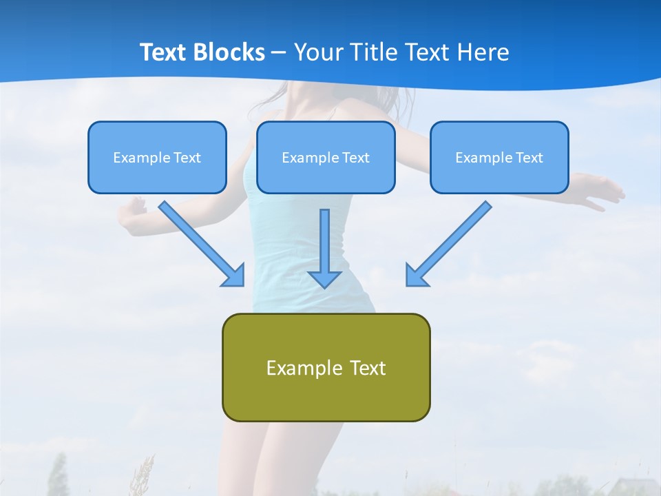 Natural Hair Cloud PowerPoint Template