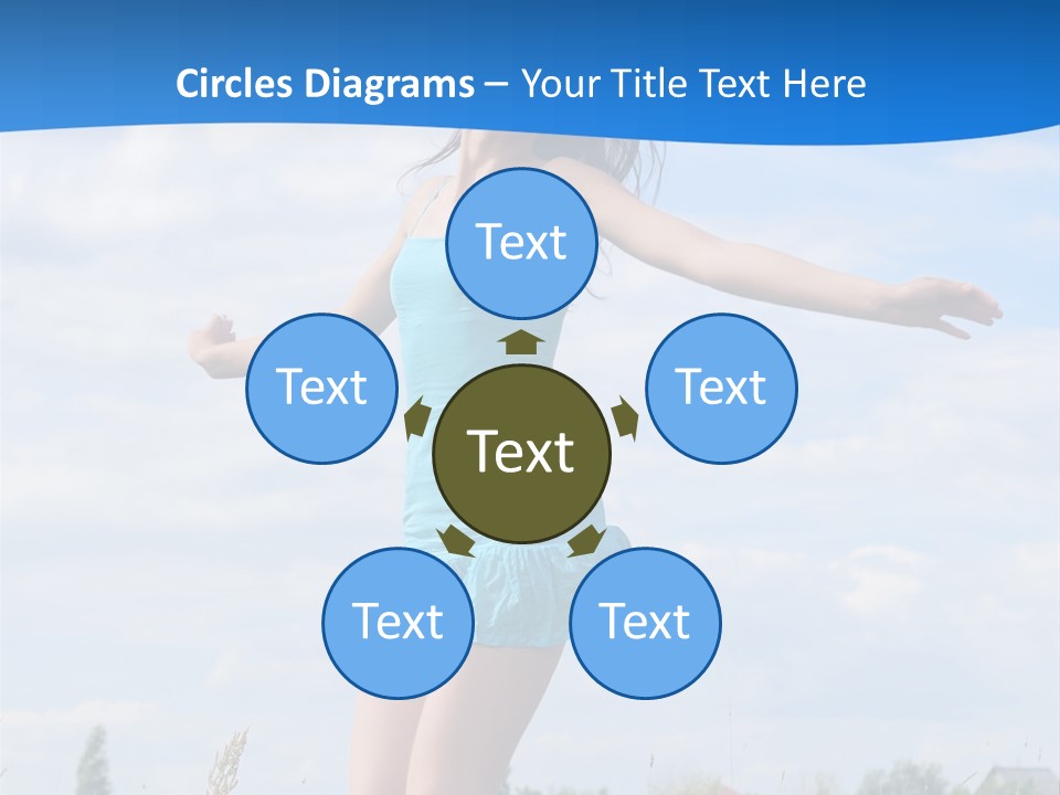 Natural Hair Cloud PowerPoint Template