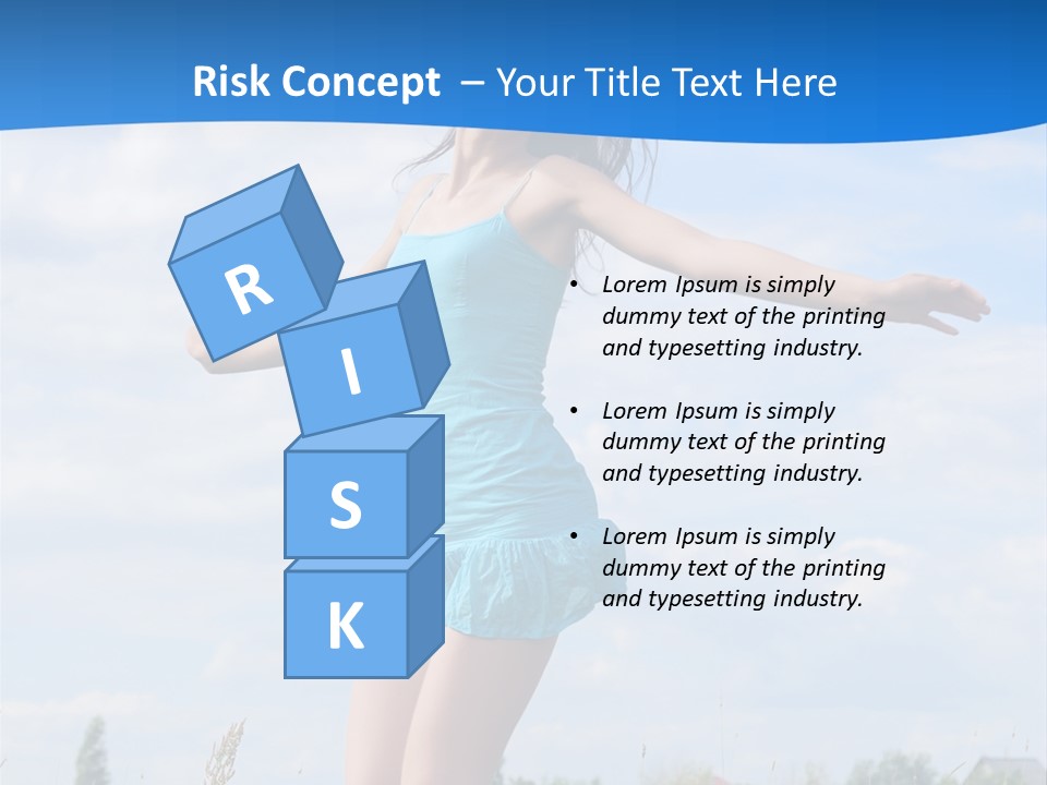 Natural Hair Cloud PowerPoint Template