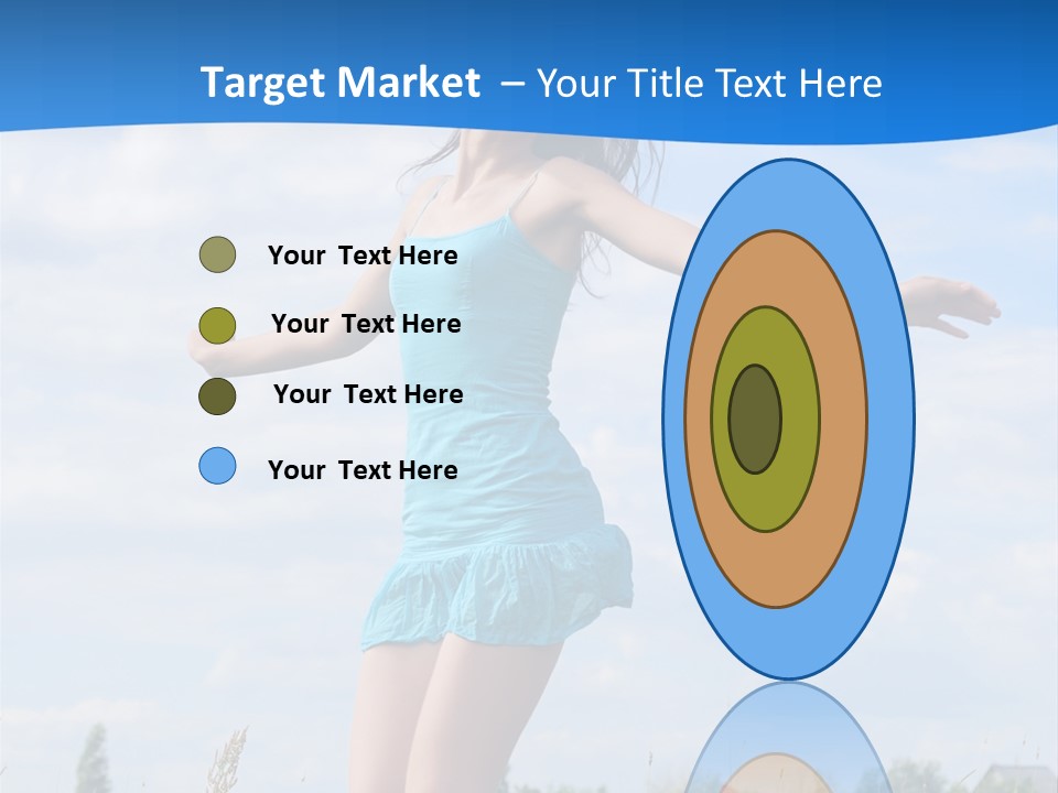 Natural Hair Cloud PowerPoint Template