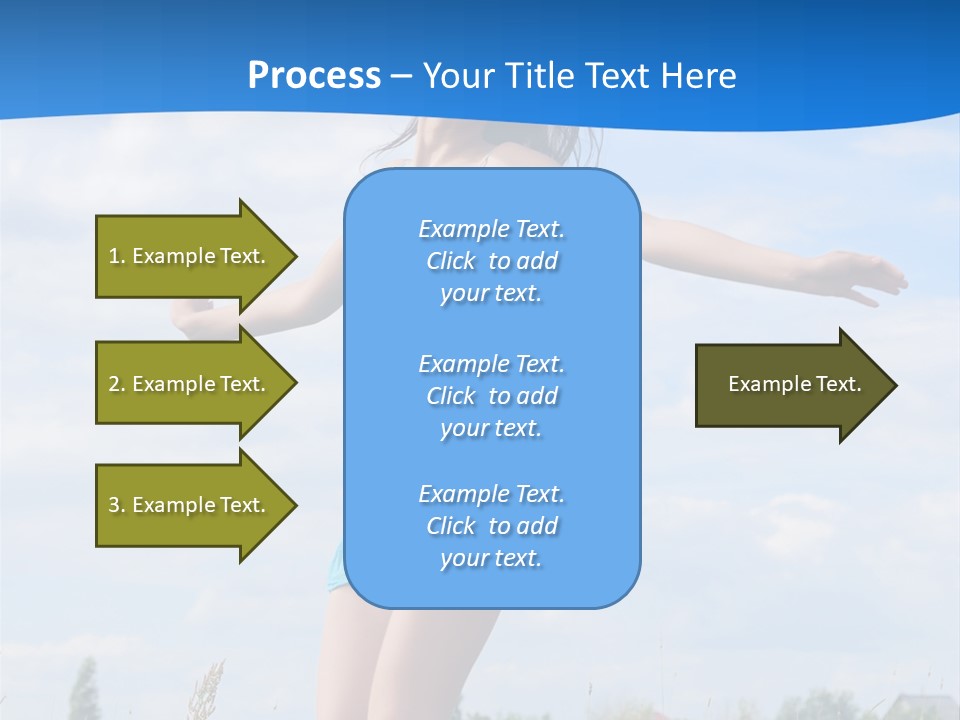 Natural Hair Cloud PowerPoint Template